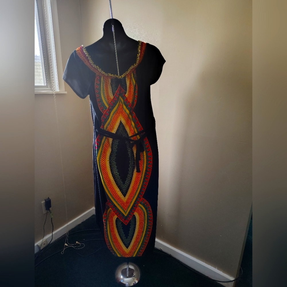 African style dress size 18